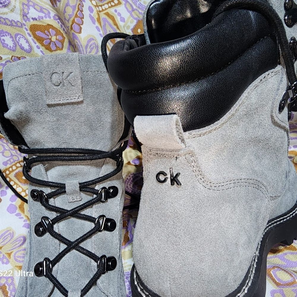 Calvin Klein Women's Motorcycle Boots - Picture 4 of 6